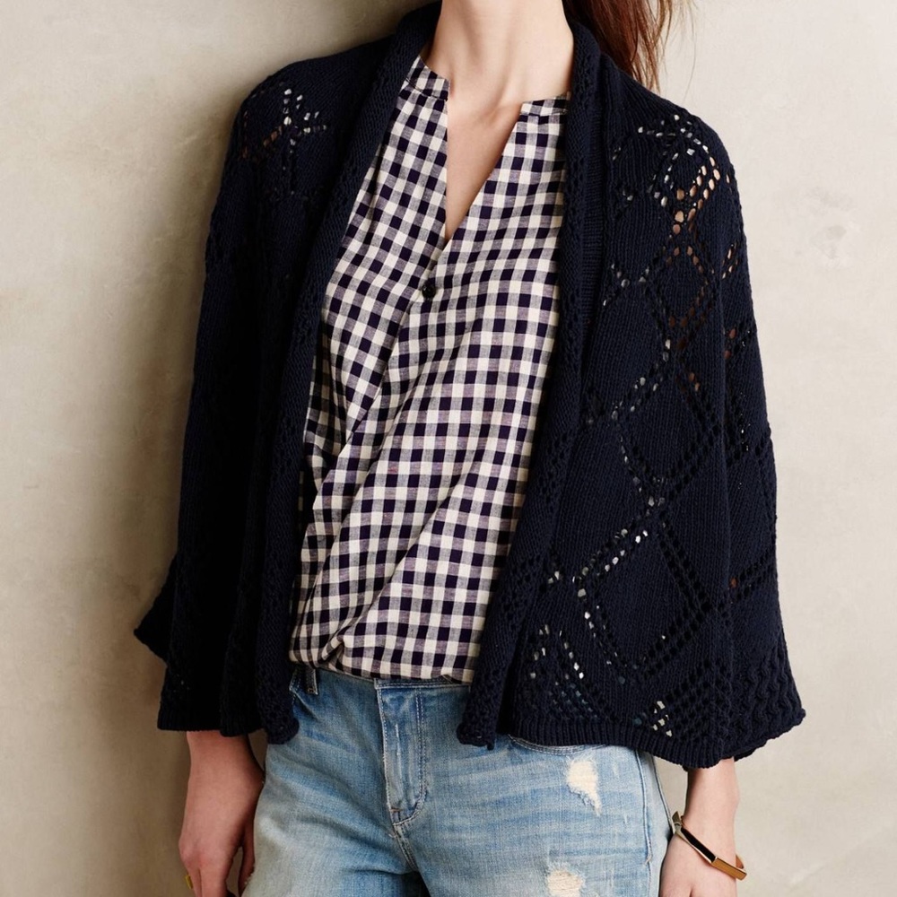 Angel of the North Graduated Diamonds Sweater XS S
